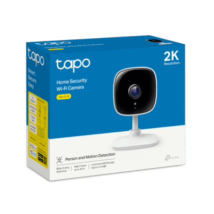 TP-Link Tapo C110 2K 3MP Home Security Wi-Fi Camera