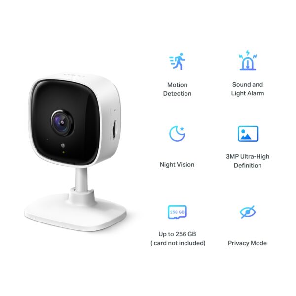 TP-Link Tapo C110 2K 3MP Home Security Wi-Fi Camera