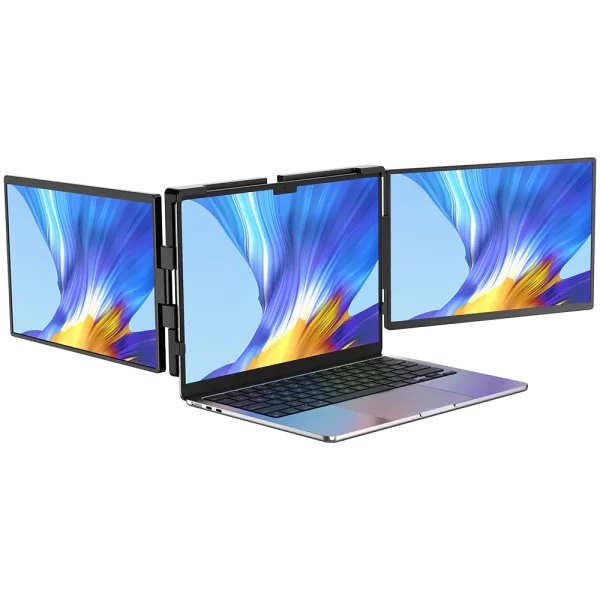 UPERFECT 14" 2K Triple IPS Portable Monitor for Laptop Portable Workstation