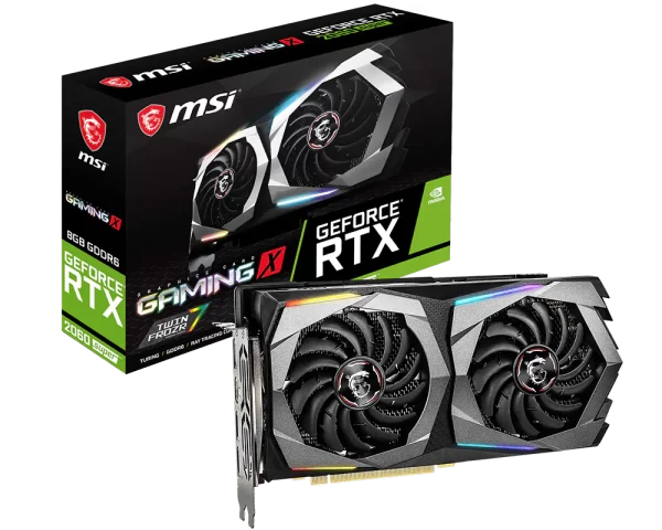 MSI GeForce RTX 2060 SUPER 8GB GDDR6 GAMING X Graphics Card