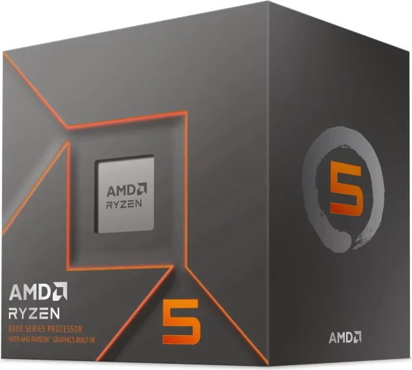 AMD Ryzen 5 8500G 6-Core, 12-Thread Desktop Processor - Wraith Stealth Cooler Included