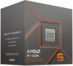 AMD Ryzen 5 8500G 6-Core, 12-Thread Desktop Processor - Wraith Stealth Cooler Included