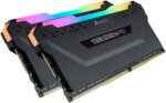 CORSAIR VENGEANCE RGB PRO 32GB (2x16GB) 3600MHz DDR4 C18 Memory CMW32GX4M2D3600C18