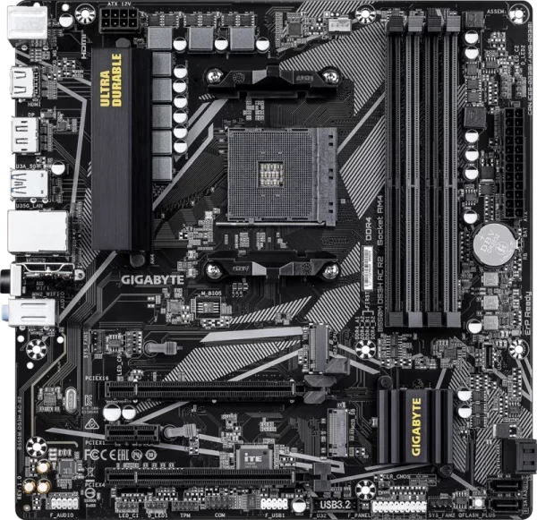 Gigabyte B550M DS3H AC R2 AMD AM4 microATX Motherboard