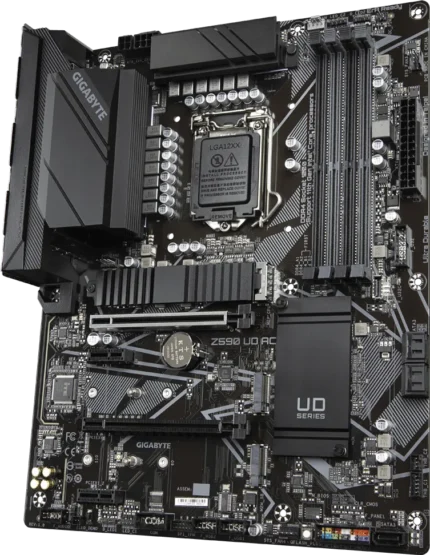 GIGABYTE Z590 UD AC LGA 1200 Intel ATX Gaming Motherboard.