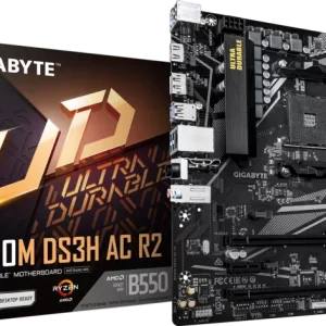 Gigabyte B550M DS3H AC R2 AMD AM4 microATX Motherboard