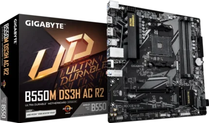 Gigabyte B550M DS3H AC R2 AMD AM4 microATX Motherboard