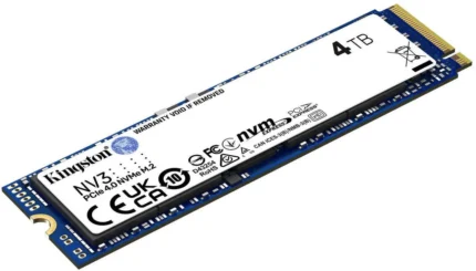 Kingston 4TB NV3 NVMe M.2 PCIe 4.0 SSD SNV3S/4000G