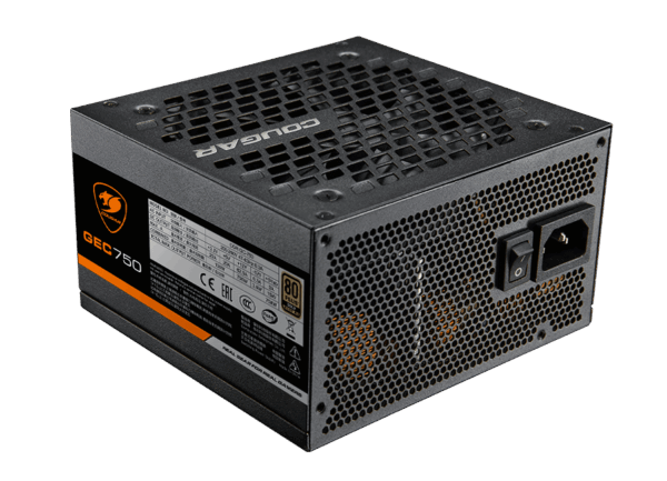 COUGAR GEC750 750W 80Plus Gold Fully Modular ATX Power Supply (White)