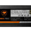 COUGAR GEC750 750W 80Plus Gold Fully Modular ATX Power Supply (White)