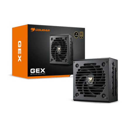 Cougar GEX 650W 80 Plus Gold Fully Modular ATX Power Supply Psu