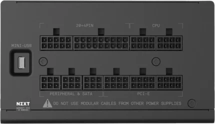 NZXT E850 Digital Fully Modular 850 Watts Power Supply.