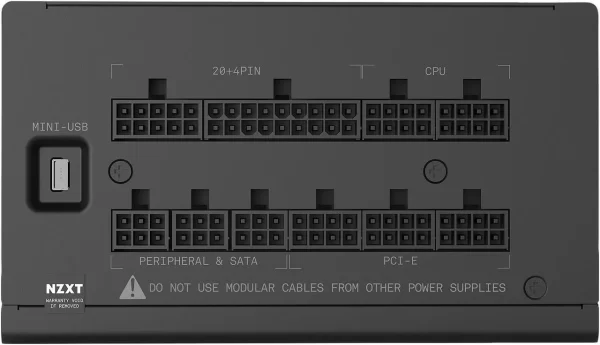 NZXT E850 Digital Fully Modular 850 Watts Power Supply.