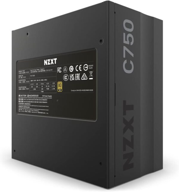 NZXT C750 750W 80+ Gold Fully Modular Power Supply