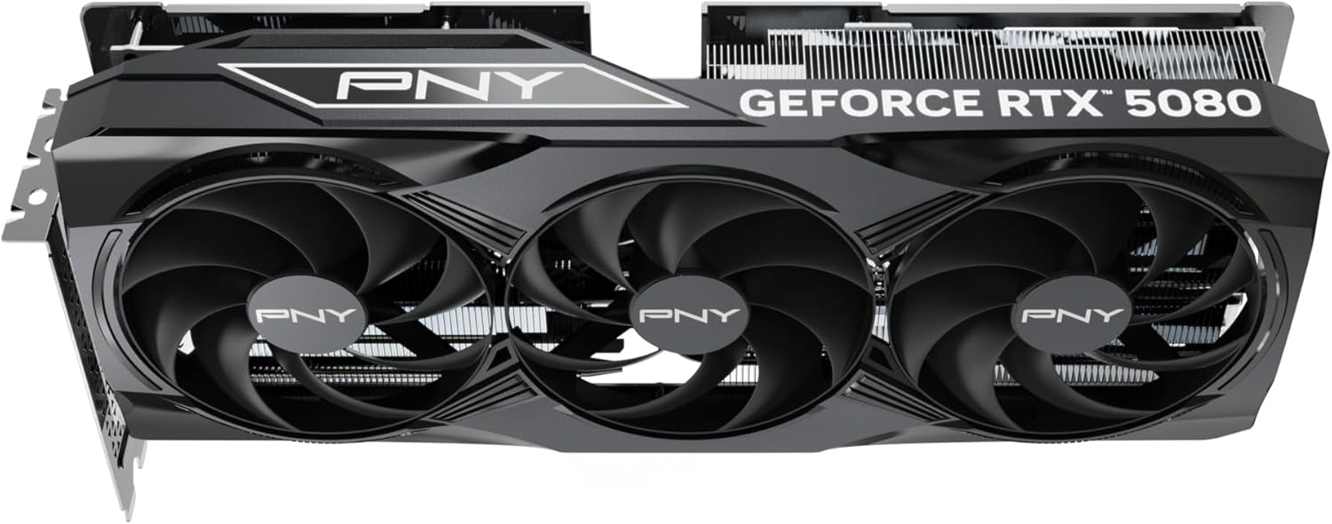 PNY NVIDIA GeForce RTX 5080 16GB GDDR7 Graphics Card