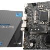 MSI PRO H610M-G WIFI LGA 1700 MATX Motherboard