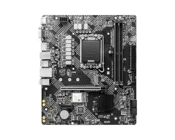 MSI PRO H610M-G WIFI LGA 1700 MATX Motherboard