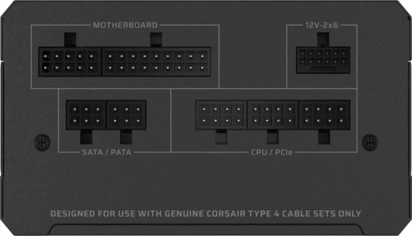 CORSAIR RM750e 750W Cybenetics Gold ATX 3.1 Fully Modular Power Supply