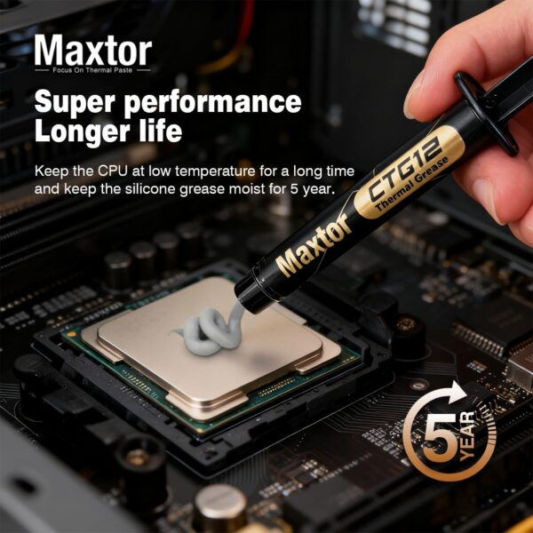 Maxtor CTG12 18W/mK High Performance Thermal Paste