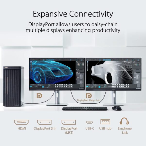 ASUS ProArt pa279crv 27" 4K UHD HDR LED Professional Monitor