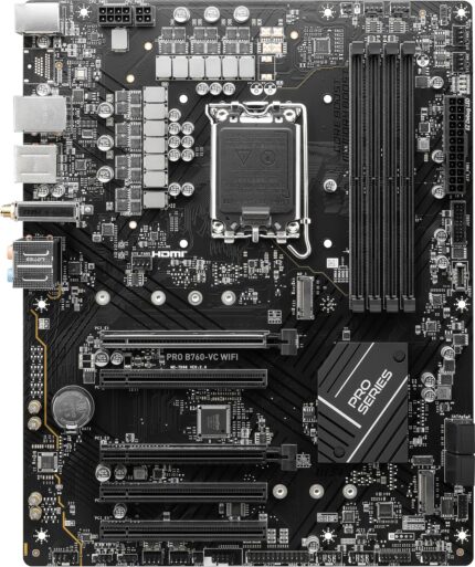 MSI B760 PRO VC WIFI DDR5 ATX Motherboard