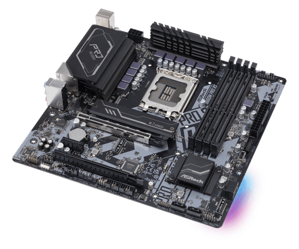 ASRock B660M PRO RS LGA 1700 DDR4 MATX Motherboard
