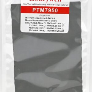 Honeywell PTM7950 SP Super Highly Thermally Conductive PCM Thermal Pad 80mm x 80mm