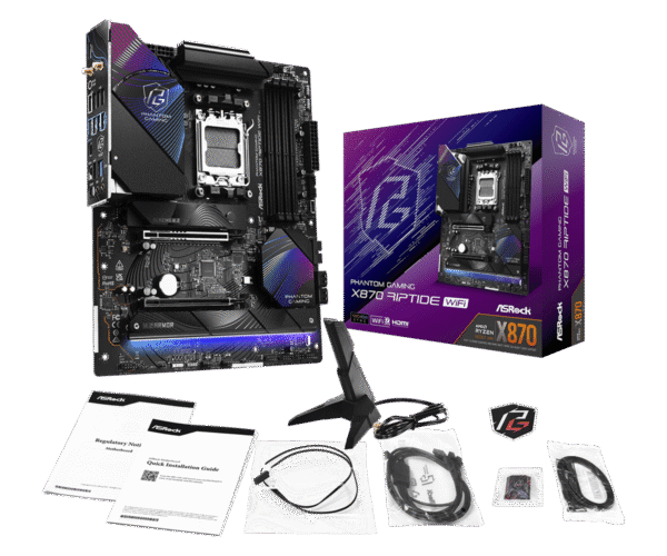 ASRock X870 Riptide WiFi USB4 AMD AM5 ATX Motherboard