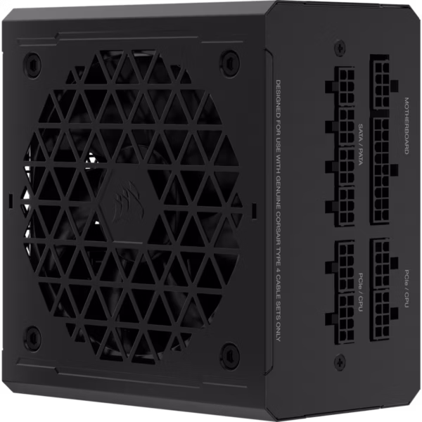 CORSAIR RM850e Cybenetics 850W Gold Modular Power Supply.