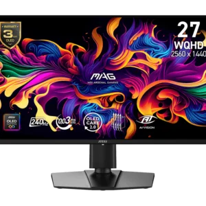 MSI MAG 272QP QD-OLED X24 1440p HDR 240 Hz Oled Gaming Monitor