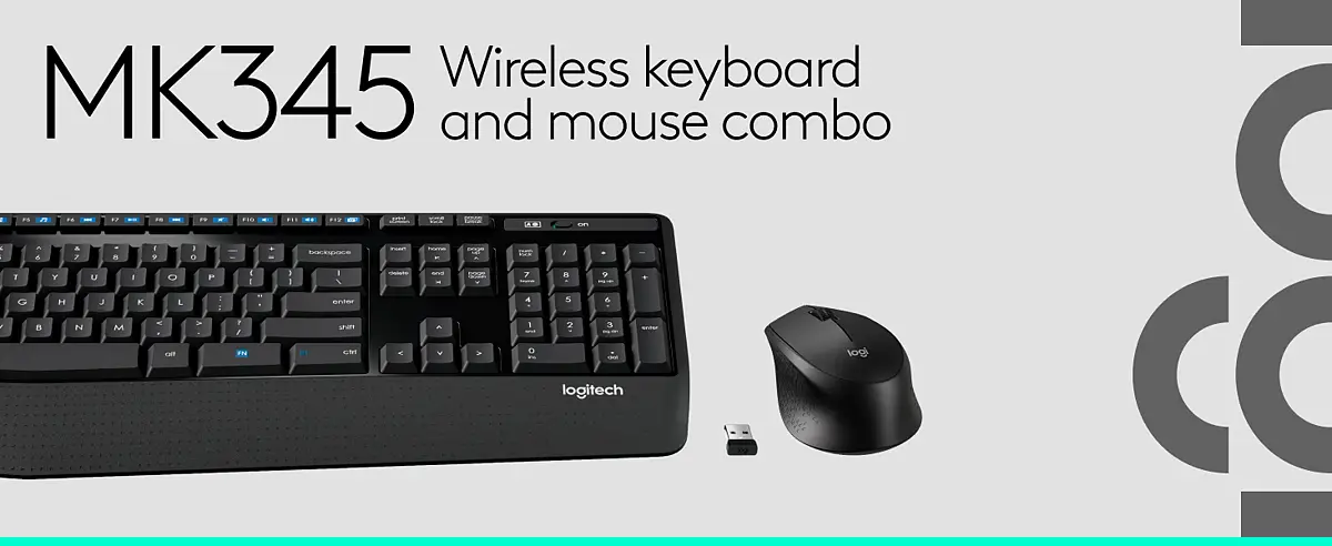 Logitech MK345 Wireless Keyboard & Mouse Combo