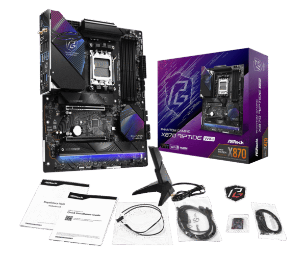 ASRock X870 Riptide WiFi AMD AM5 ATX Motherboard