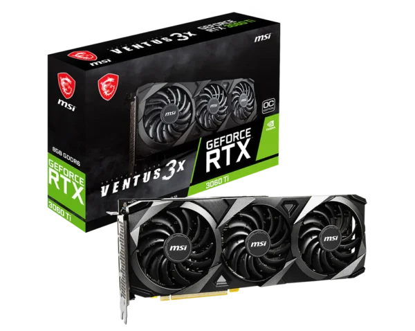 MSI GeForce RTX 3060 Ti VENTUS 3X OC Graphics Card