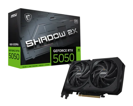 MSI GeForce RTX 5050 8G SHADOW 2X OC Graphics Card